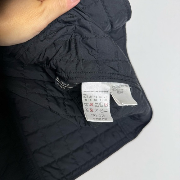 Weekend Max Mara Black Quilted Vest Women’s Size 38 US 6 - Picture 5 of 7